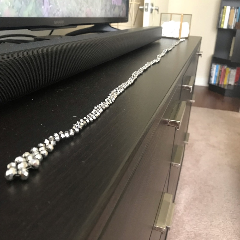 Long wrap around necklace